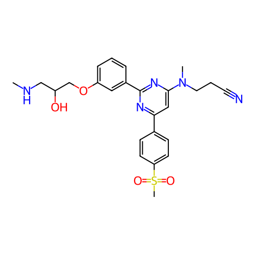 Chemical structure of BindingDB Monomer ID 439657