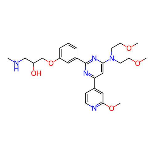 Chemical structure of BindingDB Monomer ID 439658