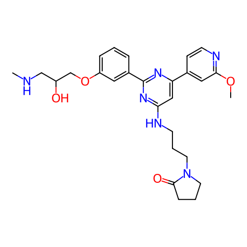 Chemical structure of BindingDB Monomer ID 439661