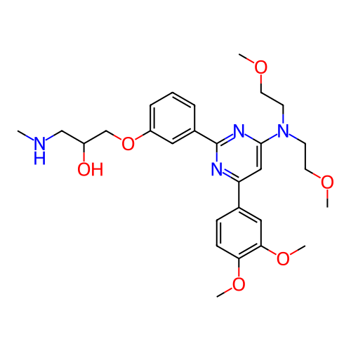 Chemical structure of BindingDB Monomer ID 439665