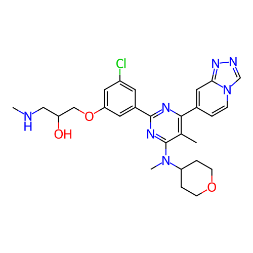 Chemical structure of BindingDB Monomer ID 439671