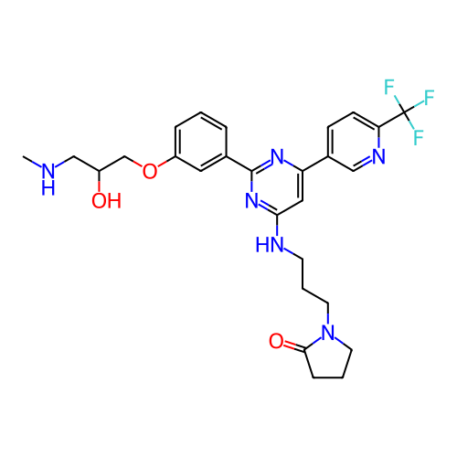 Chemical structure of BindingDB Monomer ID 439672