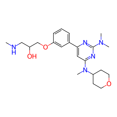 Chemical structure of BindingDB Monomer ID 439684