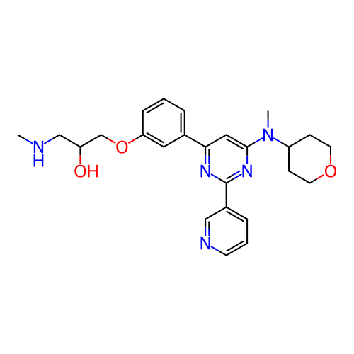 Chemical structure of BindingDB Monomer ID 439690