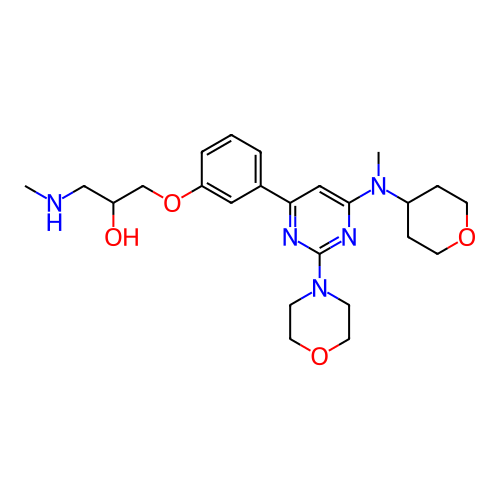 Chemical structure of BindingDB Monomer ID 439691