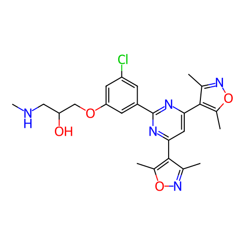 Chemical structure of BindingDB Monomer ID 439696