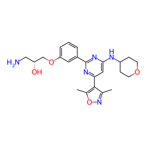 Chemical structure of BindingDB Monomer ID 439708