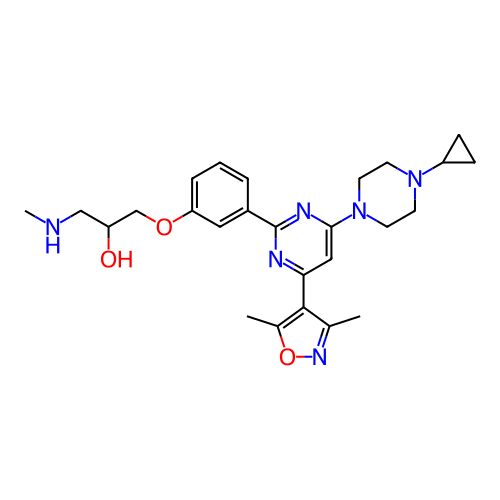 Chemical structure of BindingDB Monomer ID 439722