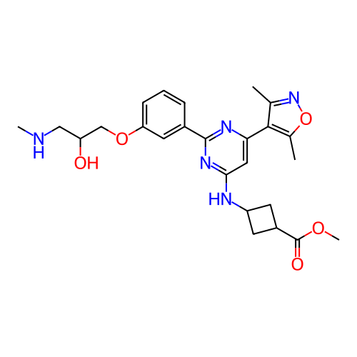 Chemical structure of BindingDB Monomer ID 439737
