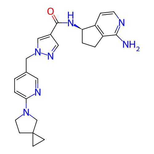 Chemical structure of BindingDB Monomer ID 441042