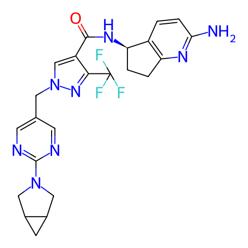 Chemical structure of BindingDB Monomer ID 441045