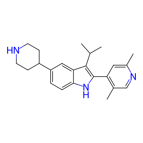 Chemical structure of BindingDB Monomer ID 442004