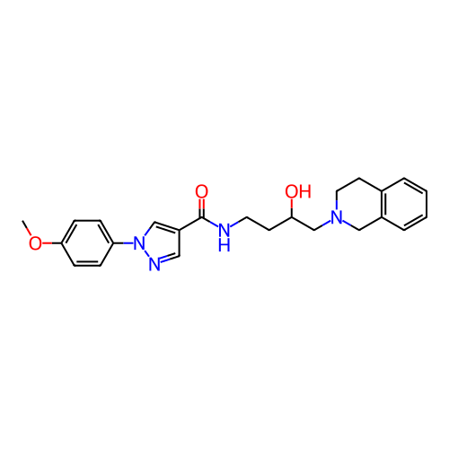 Chemical structure of BindingDB Monomer ID 442017