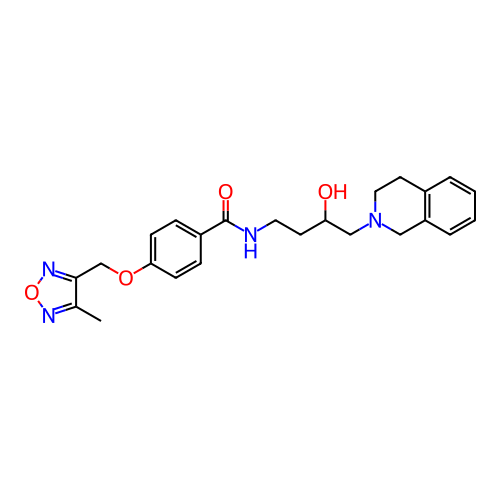 Chemical structure of BindingDB Monomer ID 442020