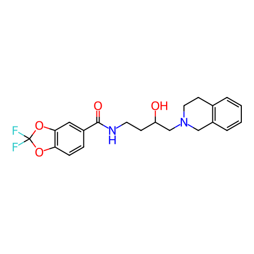 Chemical structure of BindingDB Monomer ID 442034