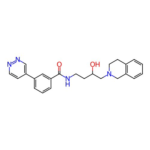Chemical structure of BindingDB Monomer ID 442036