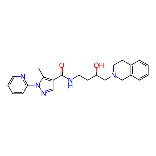 Chemical structure of BindingDB Monomer ID 442044