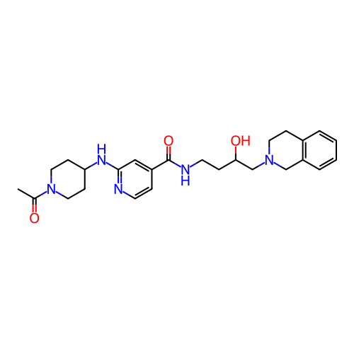 Chemical structure of BindingDB Monomer ID 442057