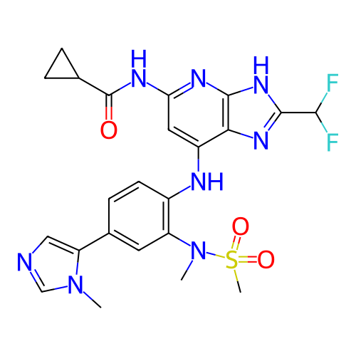 Chemical structure of BindingDB Monomer ID 442186