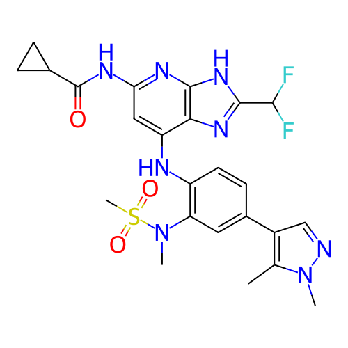 Chemical structure of BindingDB Monomer ID 442237