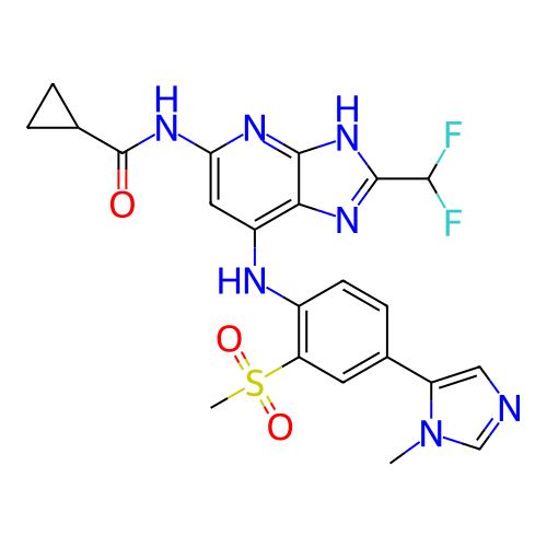 Chemical structure of BindingDB Monomer ID 442253