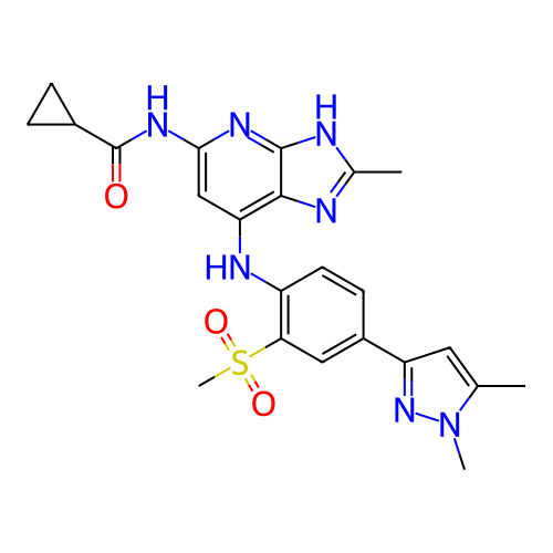 Chemical structure of BindingDB Monomer ID 442256