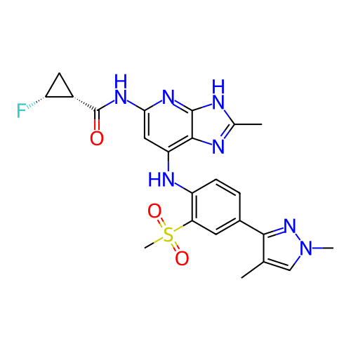 Chemical structure of BindingDB Monomer ID 442302