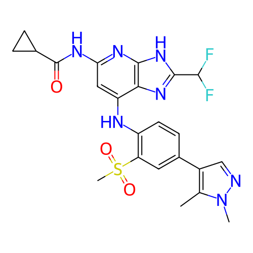 Chemical structure of BindingDB Monomer ID 442303