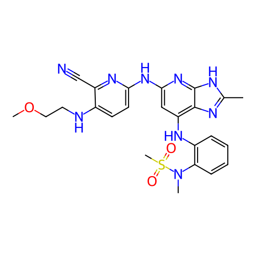 Chemical structure of BindingDB Monomer ID 442315