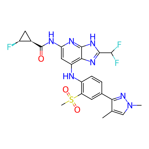 Chemical structure of BindingDB Monomer ID 442445