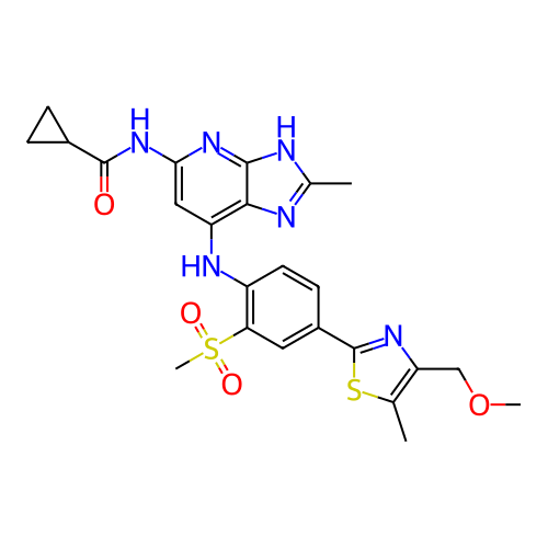 Chemical structure of BindingDB Monomer ID 442551
