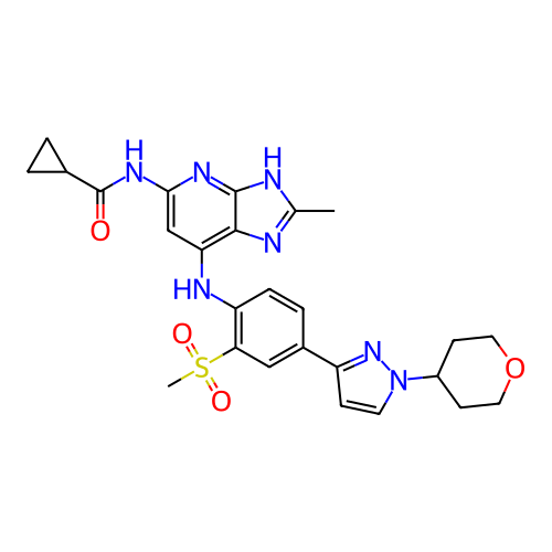 Chemical structure of BindingDB Monomer ID 442562