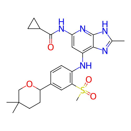 Chemical structure of BindingDB Monomer ID 442574