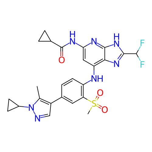 Chemical structure of BindingDB Monomer ID 442575