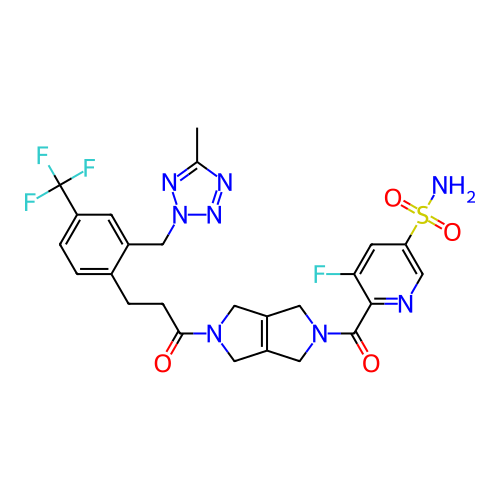 Chemical structure of BindingDB Monomer ID 442740