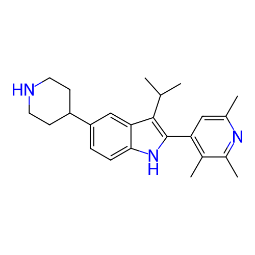 Chemical structure of BindingDB Monomer ID 442804