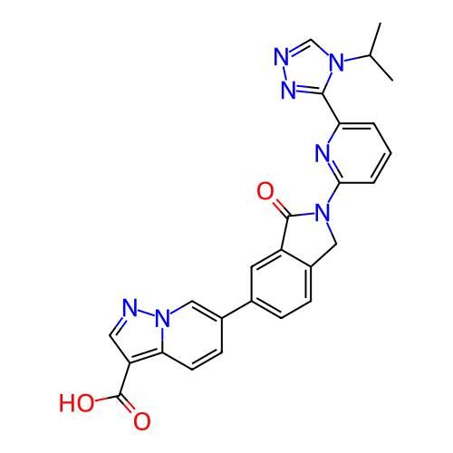 Chemical structure of BindingDB Monomer ID 443208
