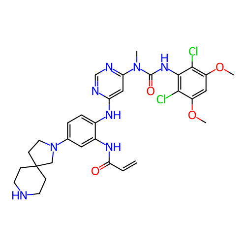 Chemical structure of BindingDB Monomer ID 443222
