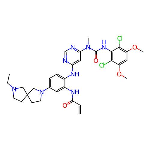 Chemical structure of BindingDB Monomer ID 443225