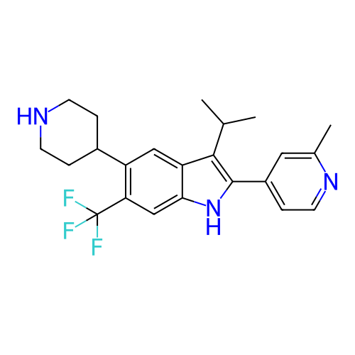 Chemical structure of BindingDB Monomer ID 443497