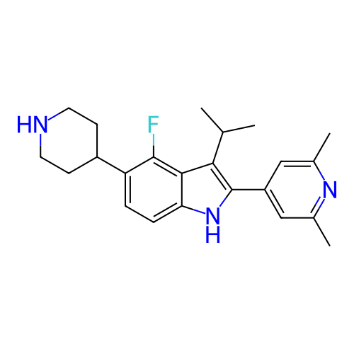 Chemical structure of BindingDB Monomer ID 443500