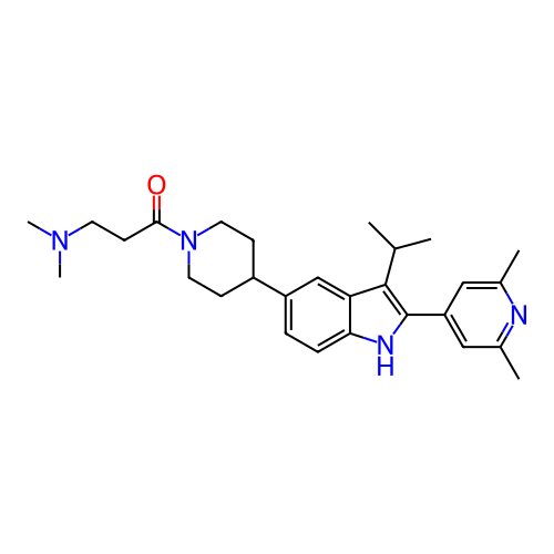 Chemical structure of BindingDB Monomer ID 443516