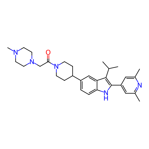 Chemical structure of BindingDB Monomer ID 443580