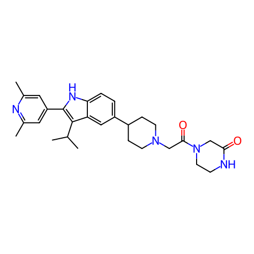 Chemical structure of BindingDB Monomer ID 443686