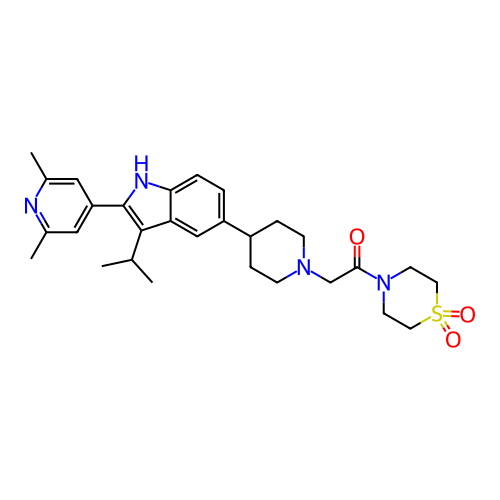 Chemical structure of BindingDB Monomer ID 443695