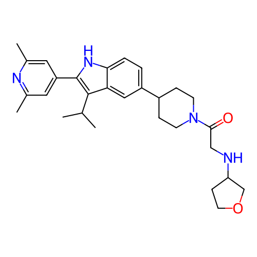 Chemical structure of BindingDB Monomer ID 443799