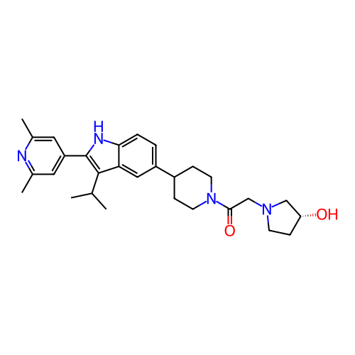 Chemical structure of BindingDB Monomer ID 443803