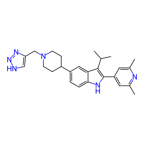Chemical structure of BindingDB Monomer ID 443858