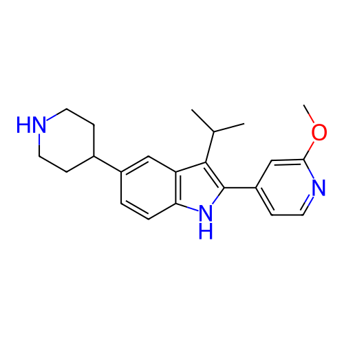 Chemical structure of BindingDB Monomer ID 443897