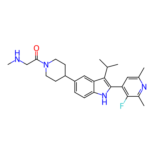 Chemical structure of BindingDB Monomer ID 444033